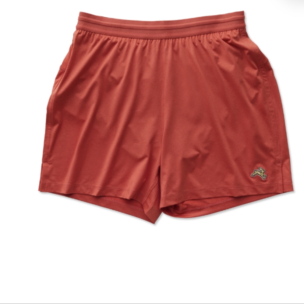 Tracksnith Men's Coral Session Running Shorts